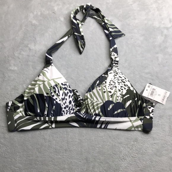 Bar III Tropical Print Bikini Women's size Small New - Picture 8 of 13